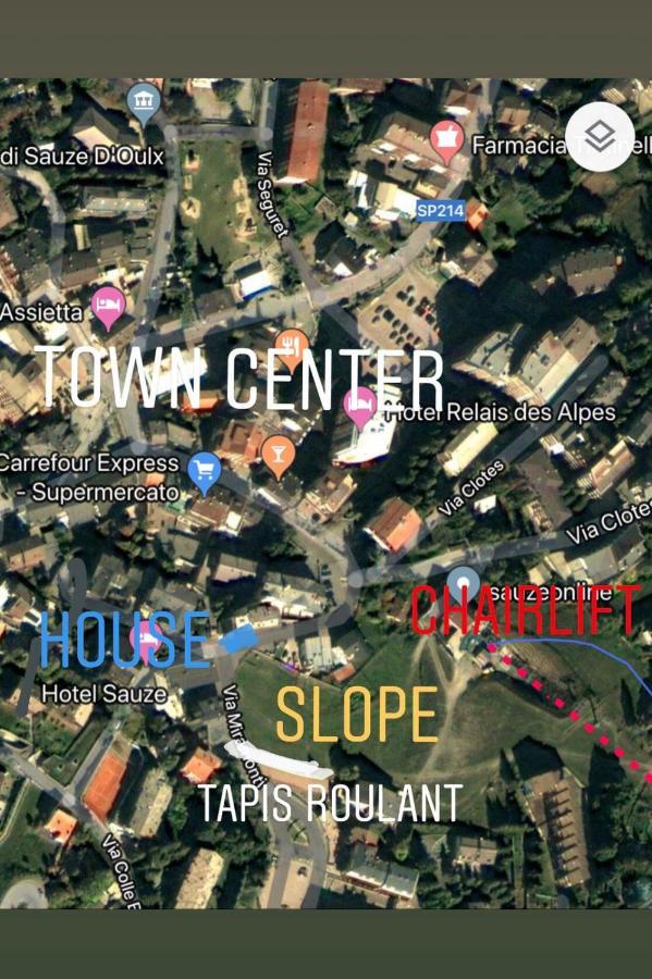 The Closest Location To The City Center And Chairlift Oulx エクステリア 写真